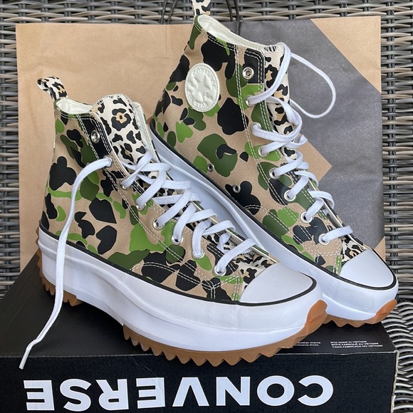 Converse Run Star Hile Hi Candid Ginger/Piquant Grey mens - Picture 5 of 16